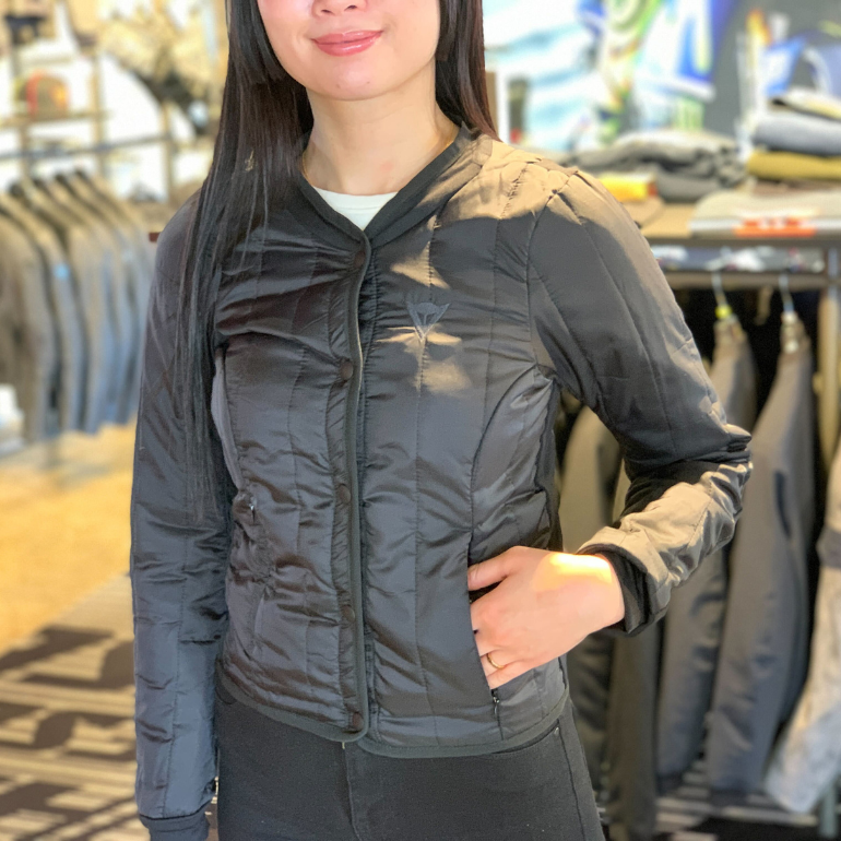 Dainese レザー ジャケット 黒/グレー（レディース） Dainese レザー ジャケット 黒/グレー（レディース） 【公式通販】
